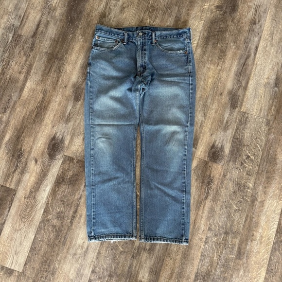 Levi's 505 Straight Leg “Lived In” Jeans 34 x 29 - Picture 9 of 10